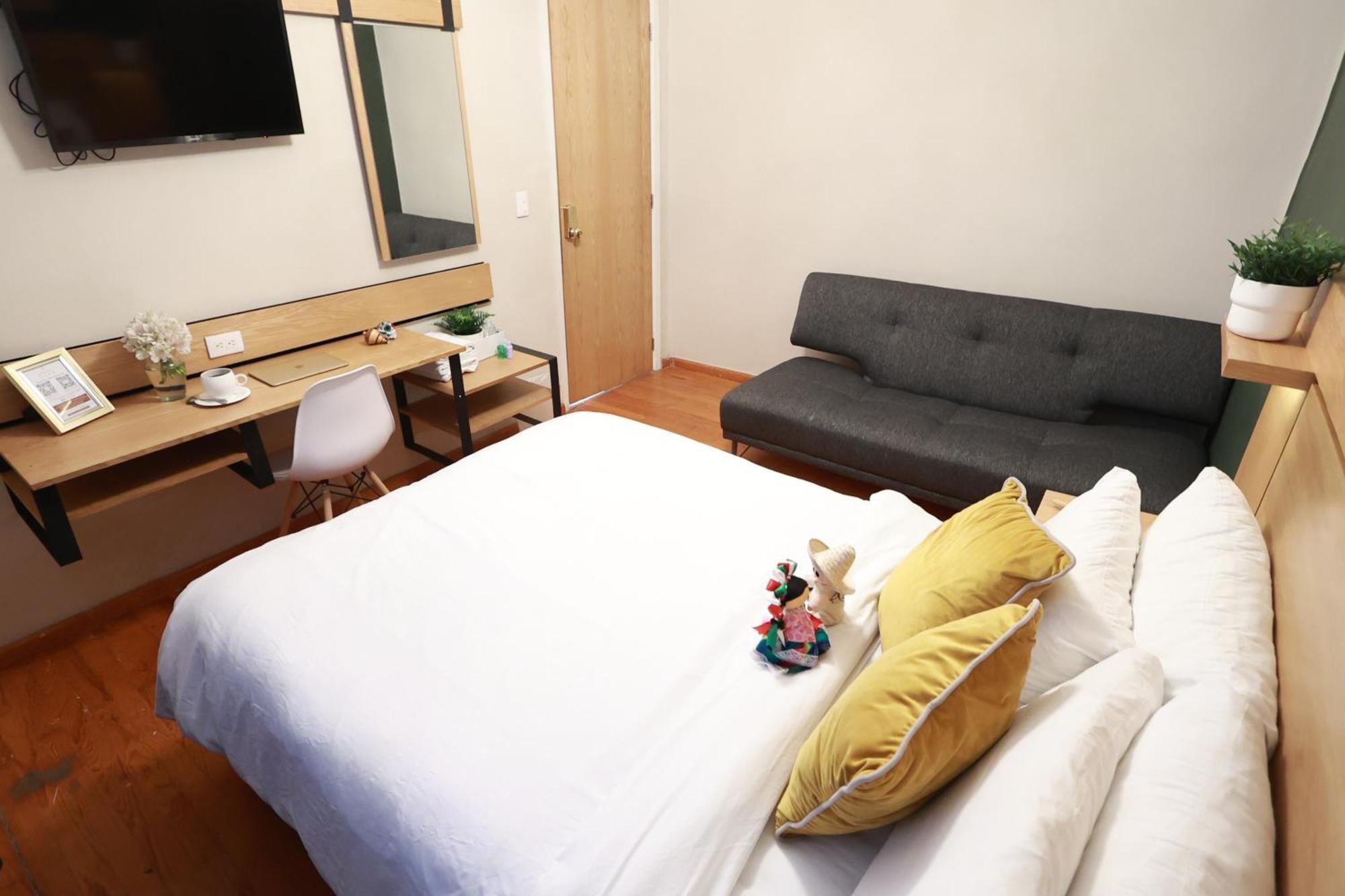 墨西哥城Casa Panuco住宿加早餐旅馆 外观 照片